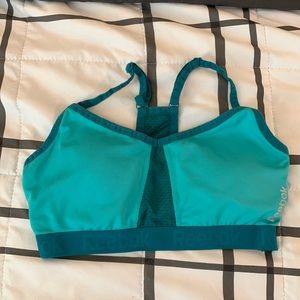 Teal Reebok Racerback Sports Bra size XS